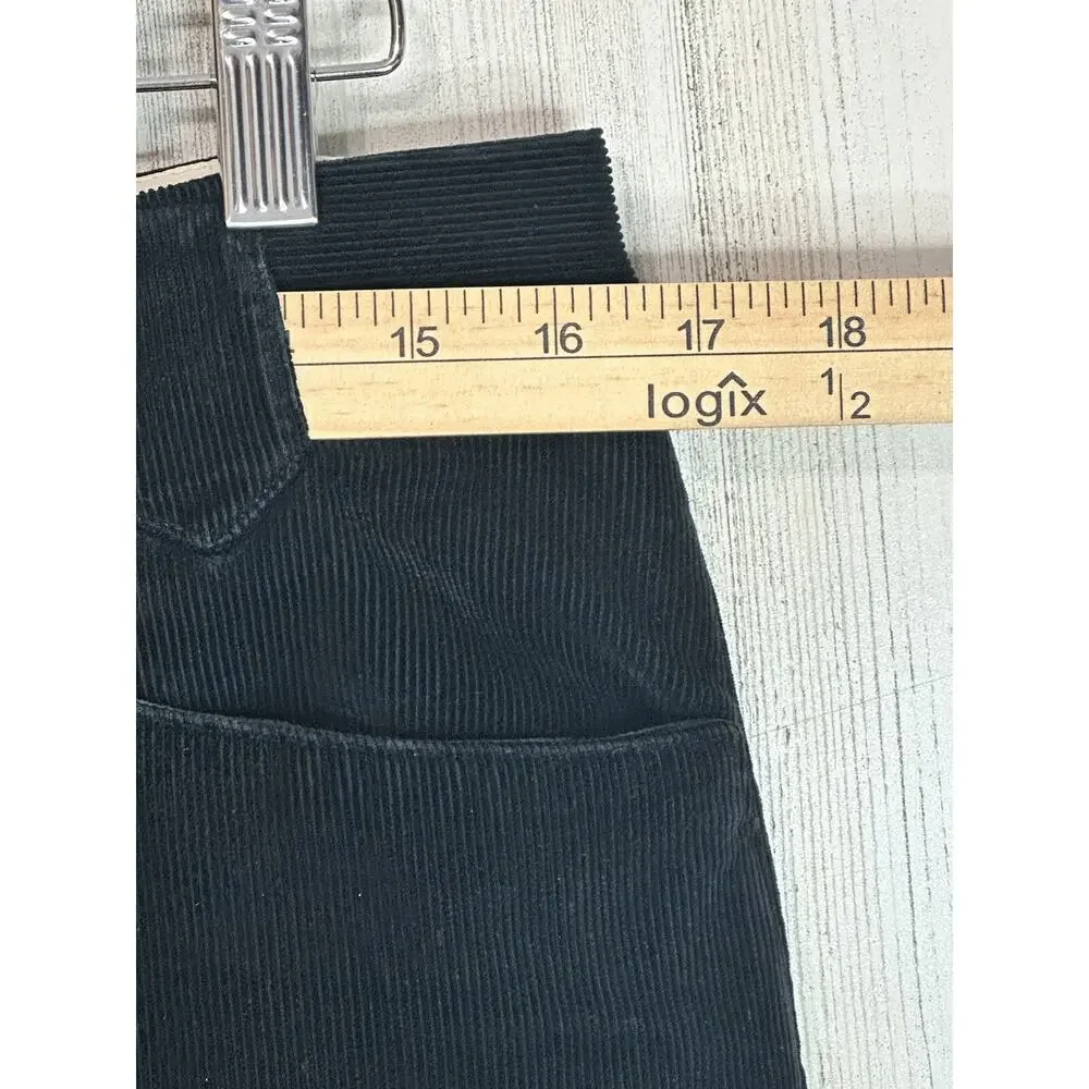VTG‎ Gucci Corduroy Trousers Mens 52 Italy Navy OPTI Zip Designer Tailored 33x31
